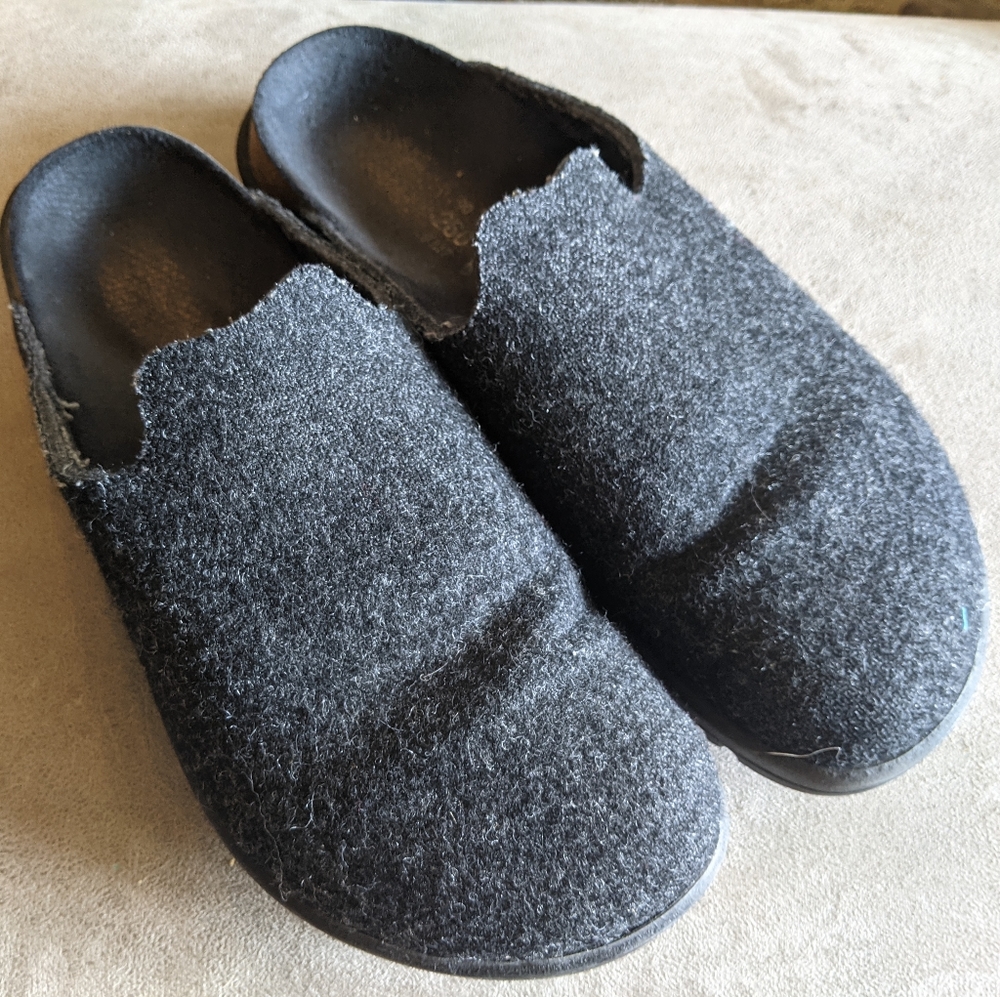 Betula felt Birkenstock clogs size 40 L9